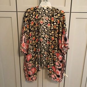 Floral Kimono by Suzanne Betro